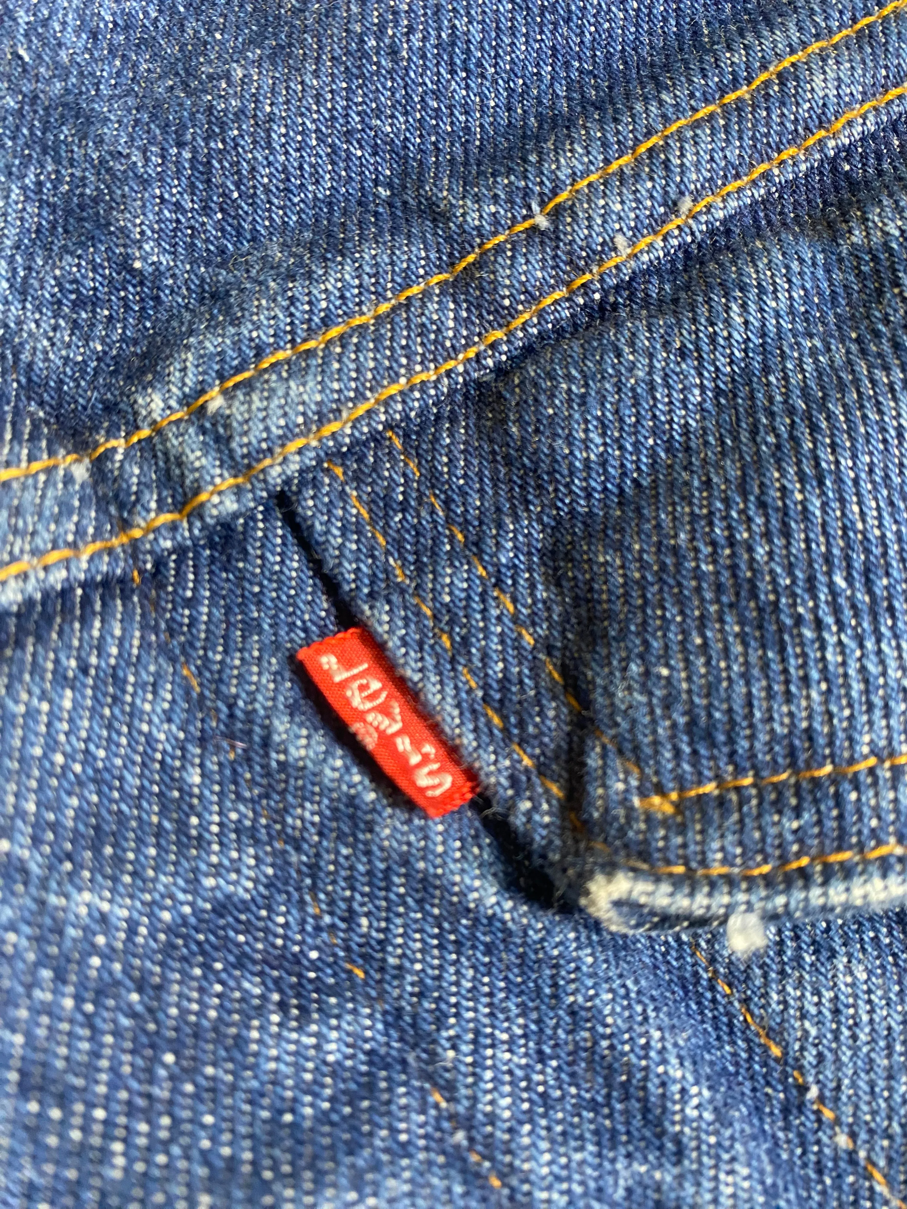 1980s Blanket-Lined 70506 Denim Jacket by LEVI'S