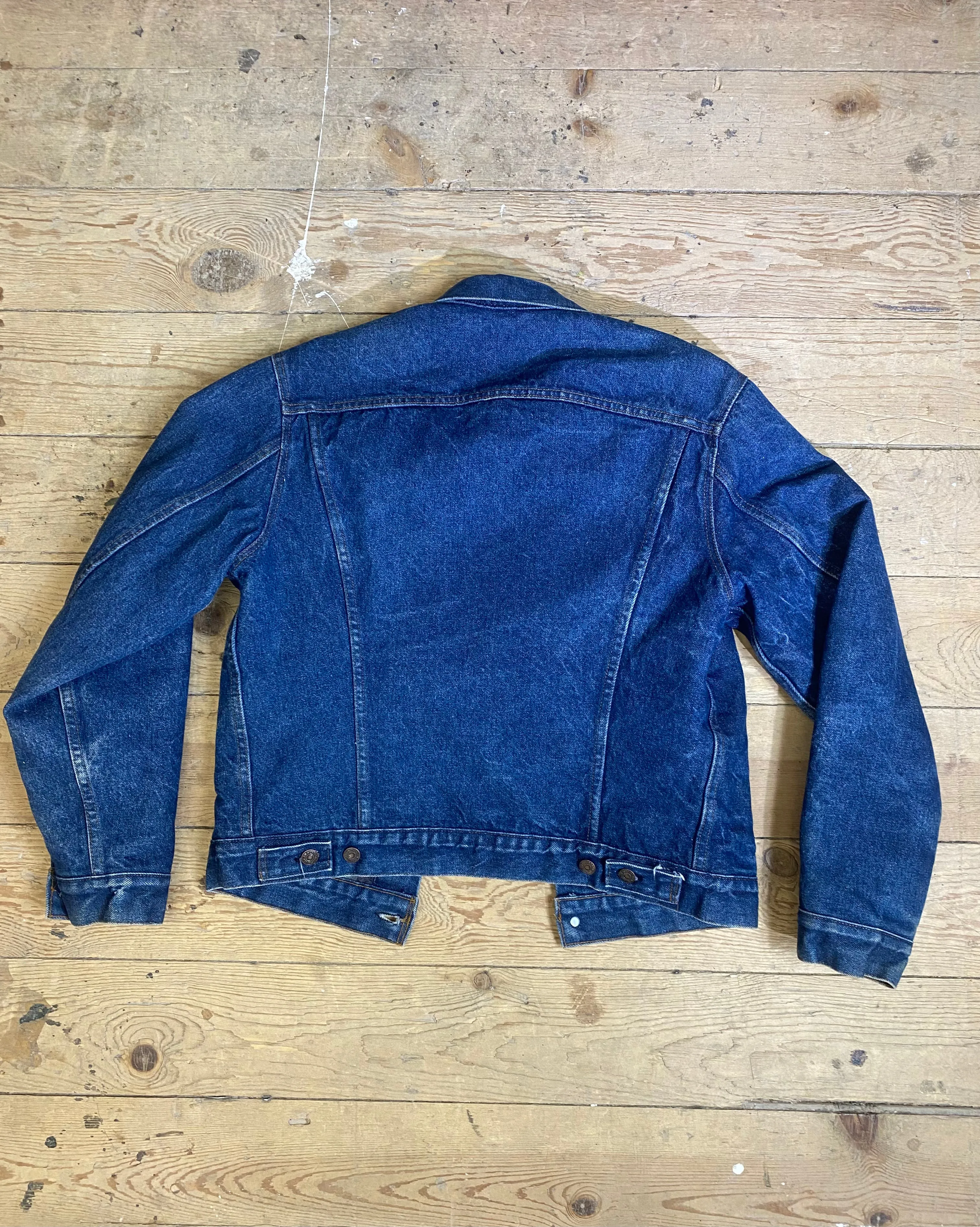 1980s Blanket-Lined 70506 Denim Jacket by LEVI'S