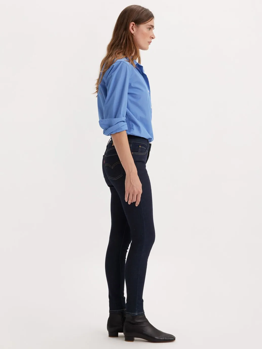 710 Mid Rise Super Skinny Jeans (Don't Let It Go)