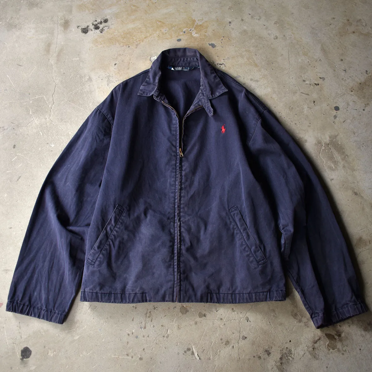 90's　Polo Ralph Lauren/ポロ ラルフローレン コットン スイングトップジャケット　230303