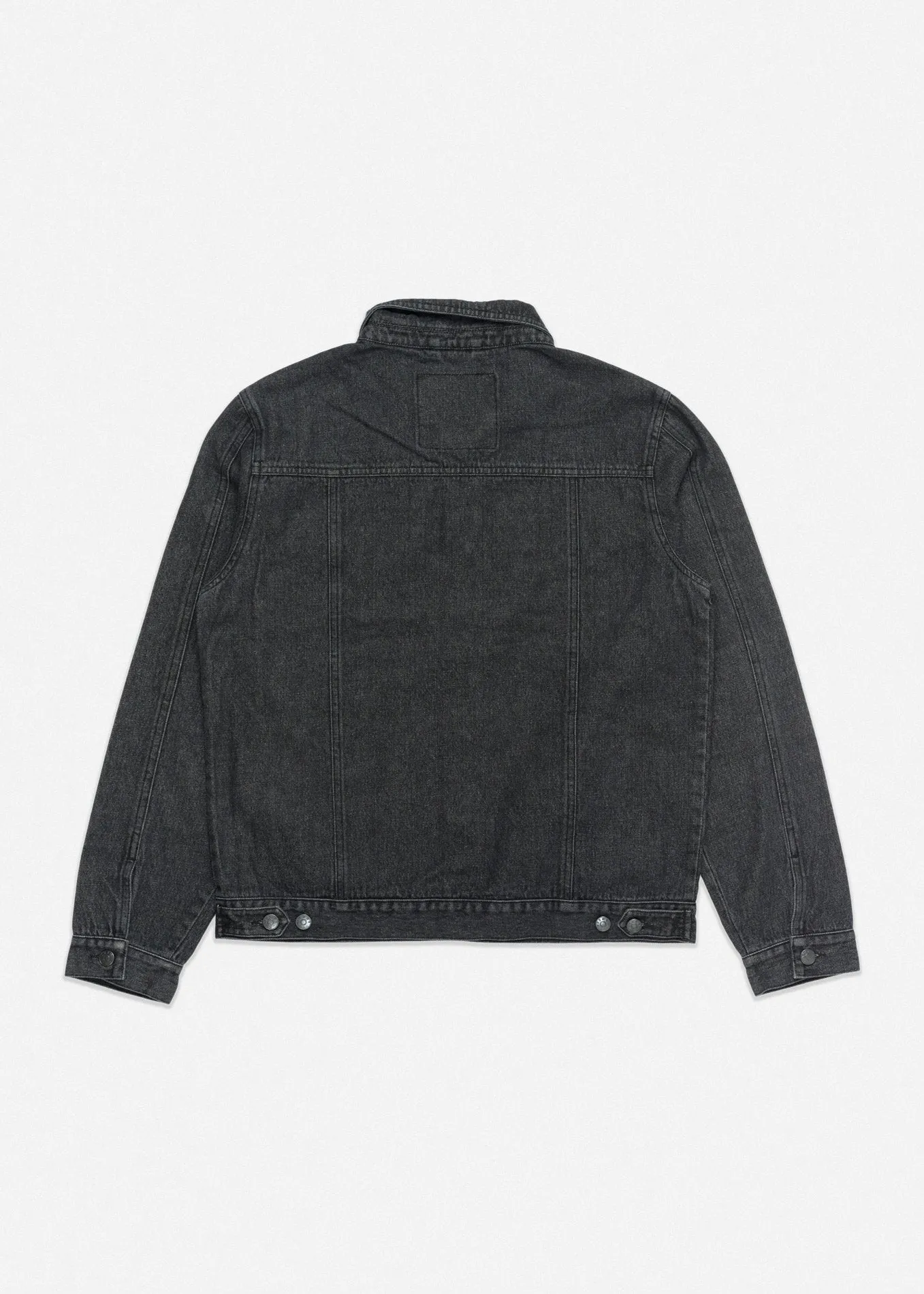 Afends Mens Burning Black - Denim Jacket