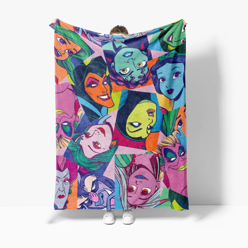 Anime Plush Sherpa Blanket Queen