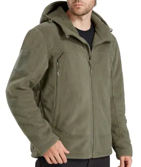 ARES Men's Tactical Fleece Zip-up Hoodie