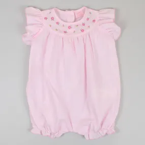 Baby Girls Pink Summer Romper