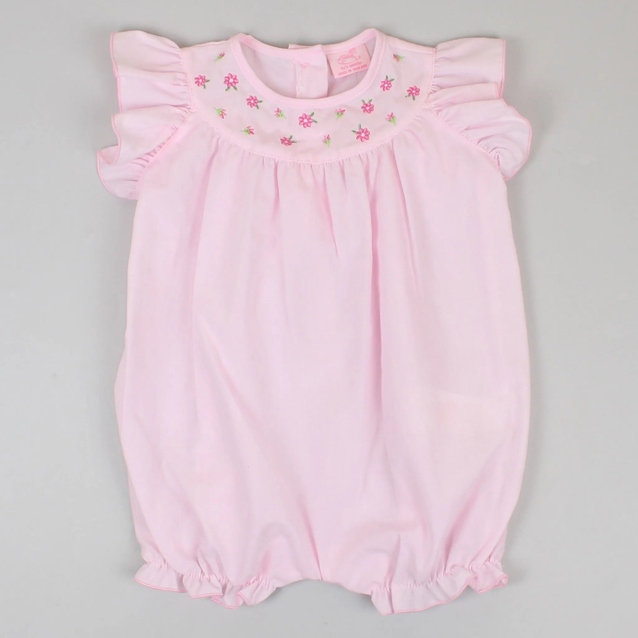 Baby Girls Pink Summer Romper