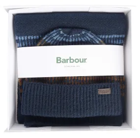 Barbour Branton Beanie & Scarf Gift Set