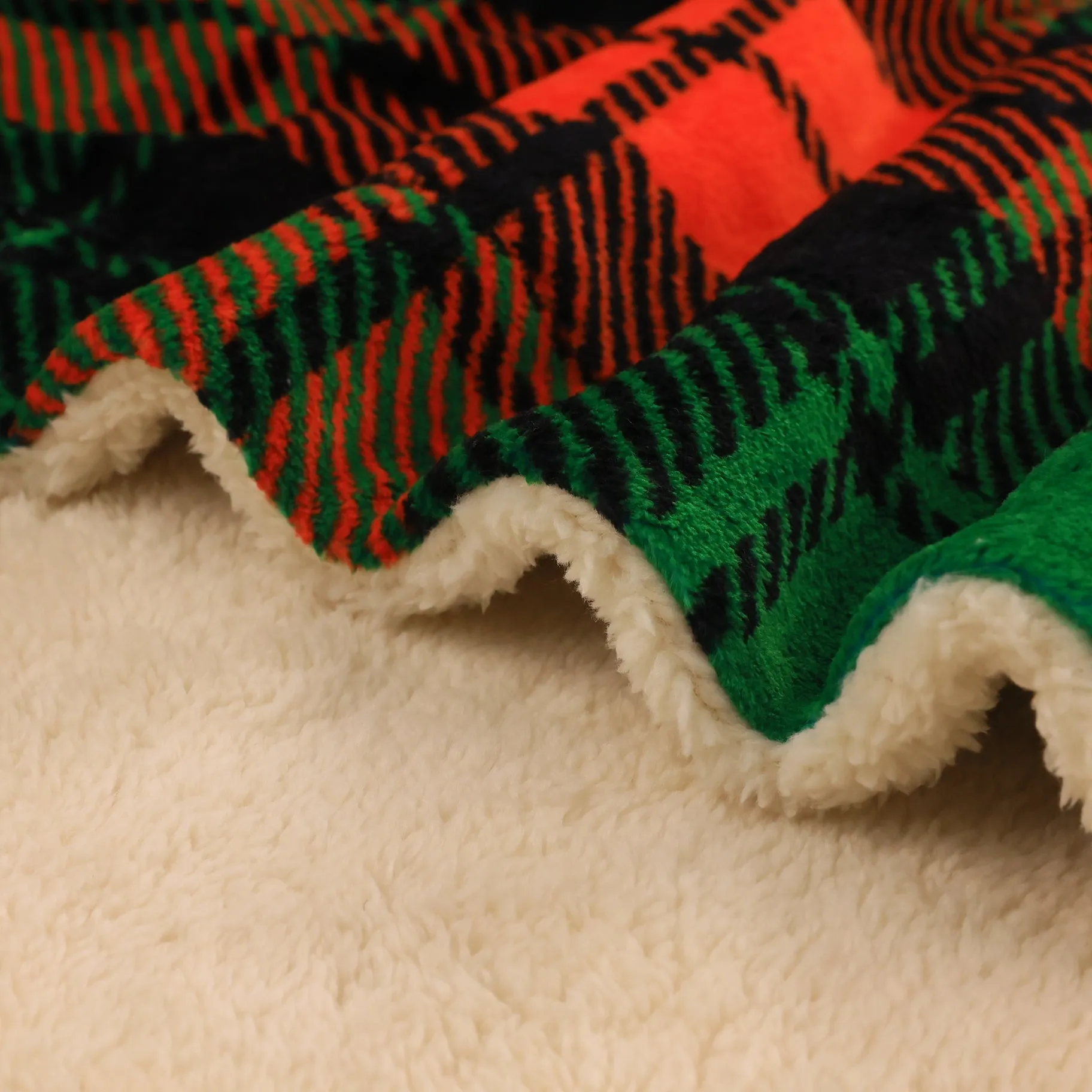 Best Buffalo Plaid Throw Sherpa Blanket