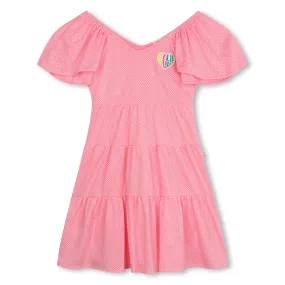 Billieblush Girls Pink Short Sleeved Dress