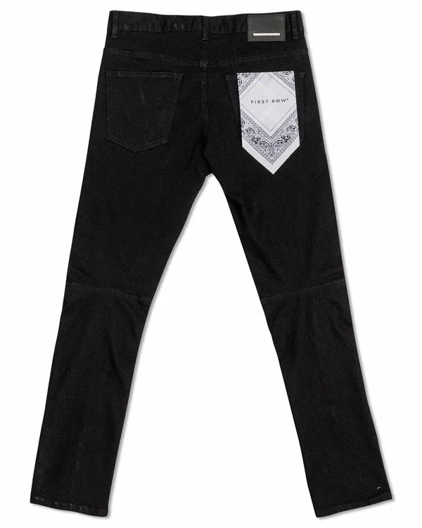 Black Save Our Planet Chenile Patch Slim Fit Pants