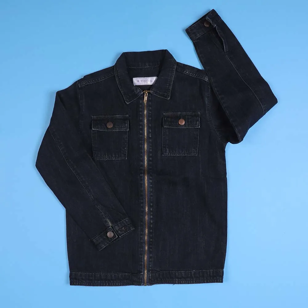 Boys Denim Jacket Unlimited ADV - Blue