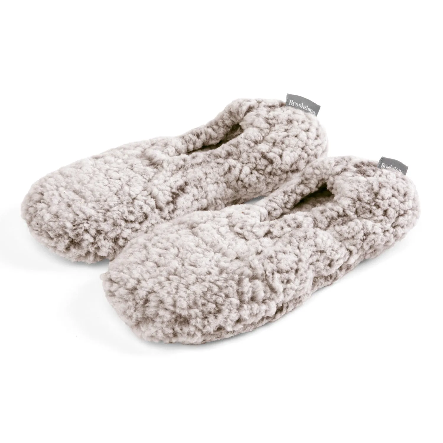 Brookstone Heather Sherpa Footie