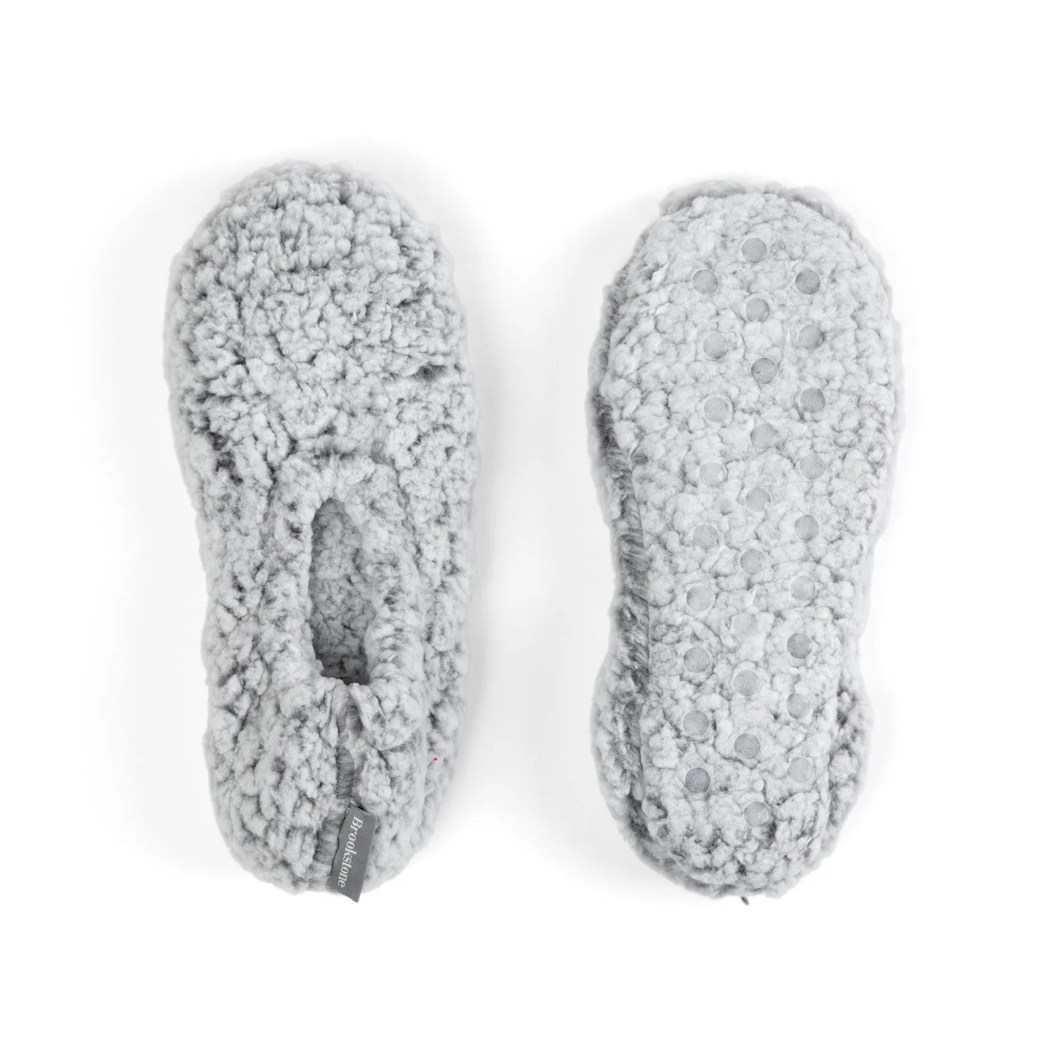 Brookstone Heather Sherpa Footie