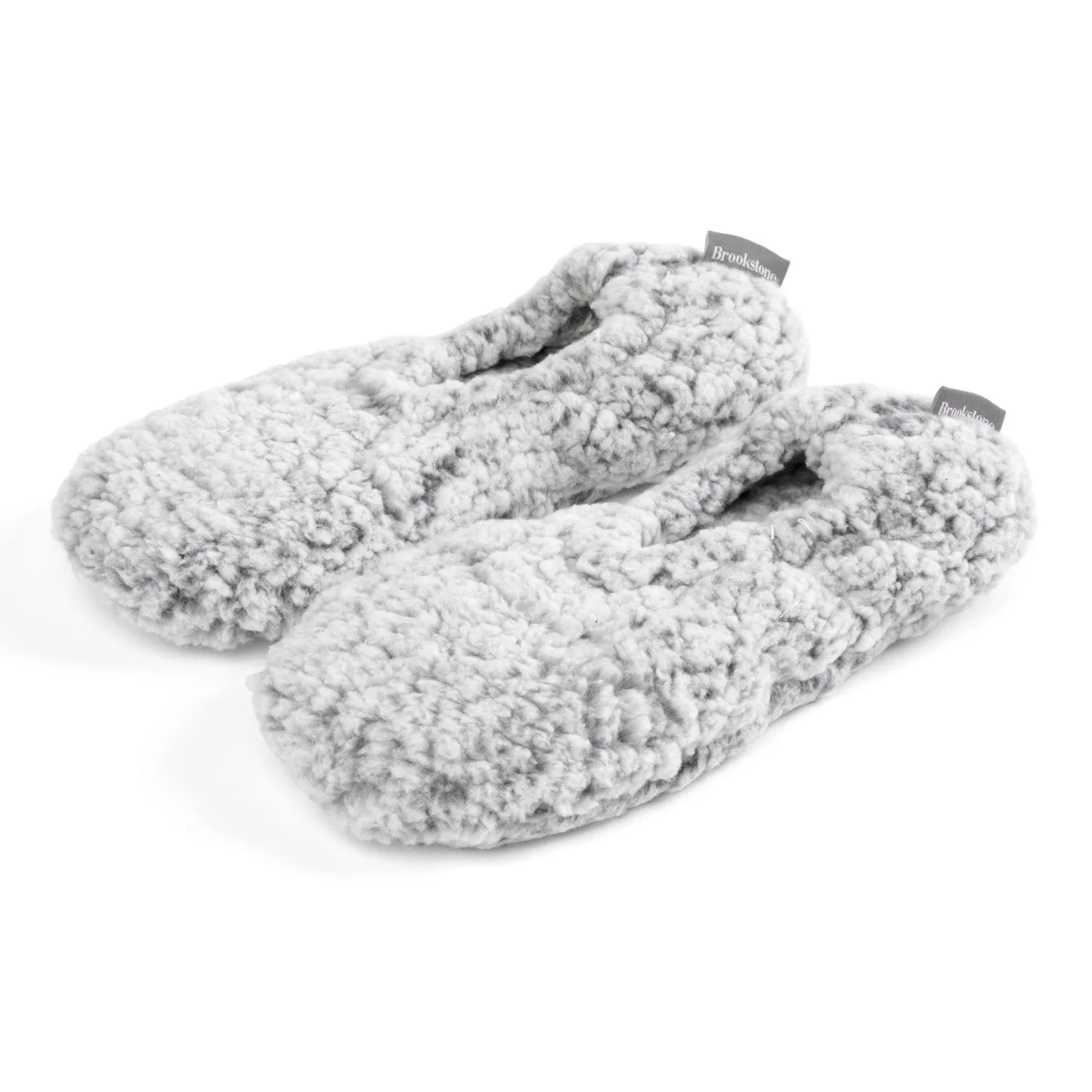 Brookstone Heather Sherpa Footie