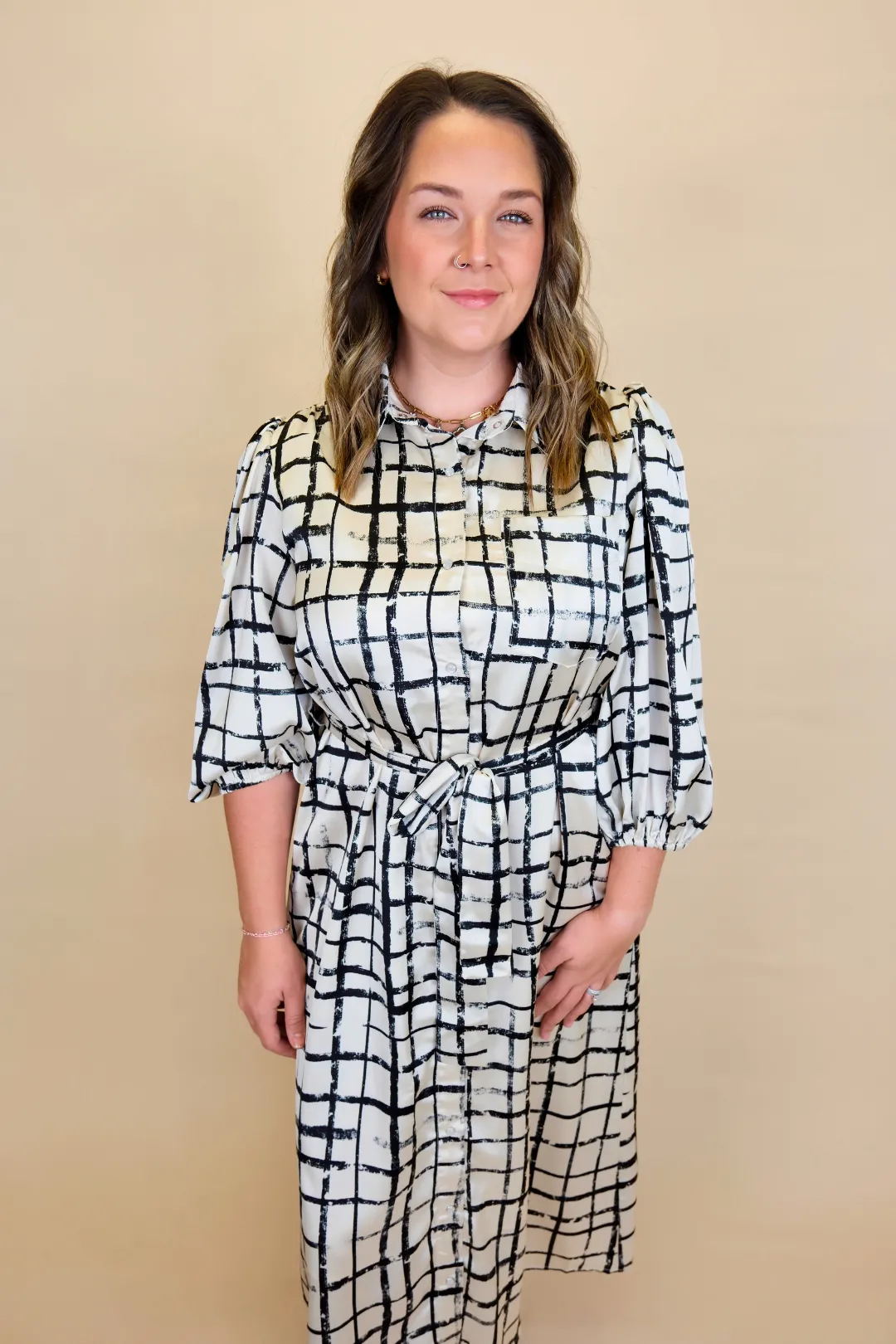 Business Chic Midi Dress