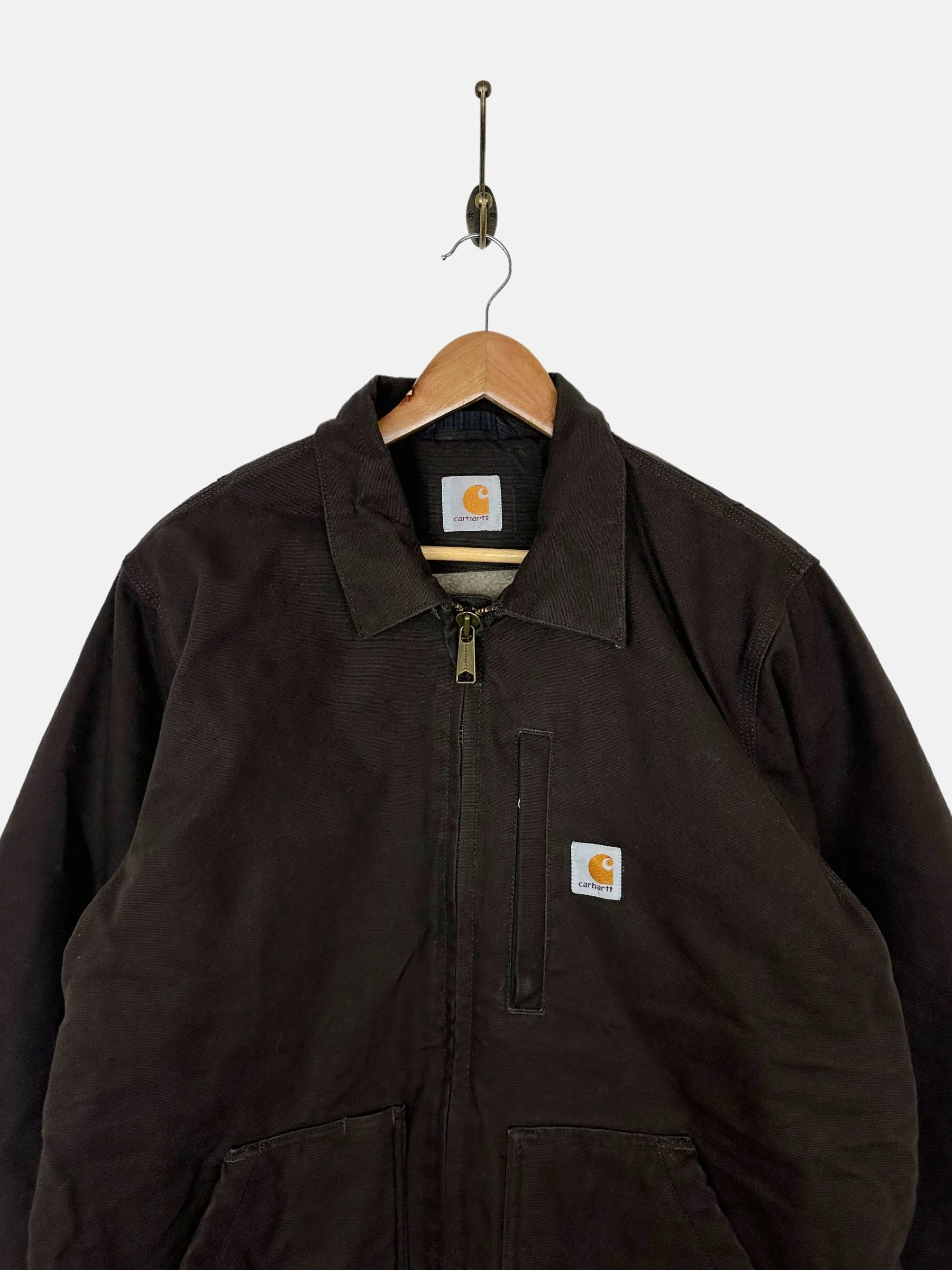 Carhartt Heavy Duty Sherpa Lined Vintage Jacket Size L-XL