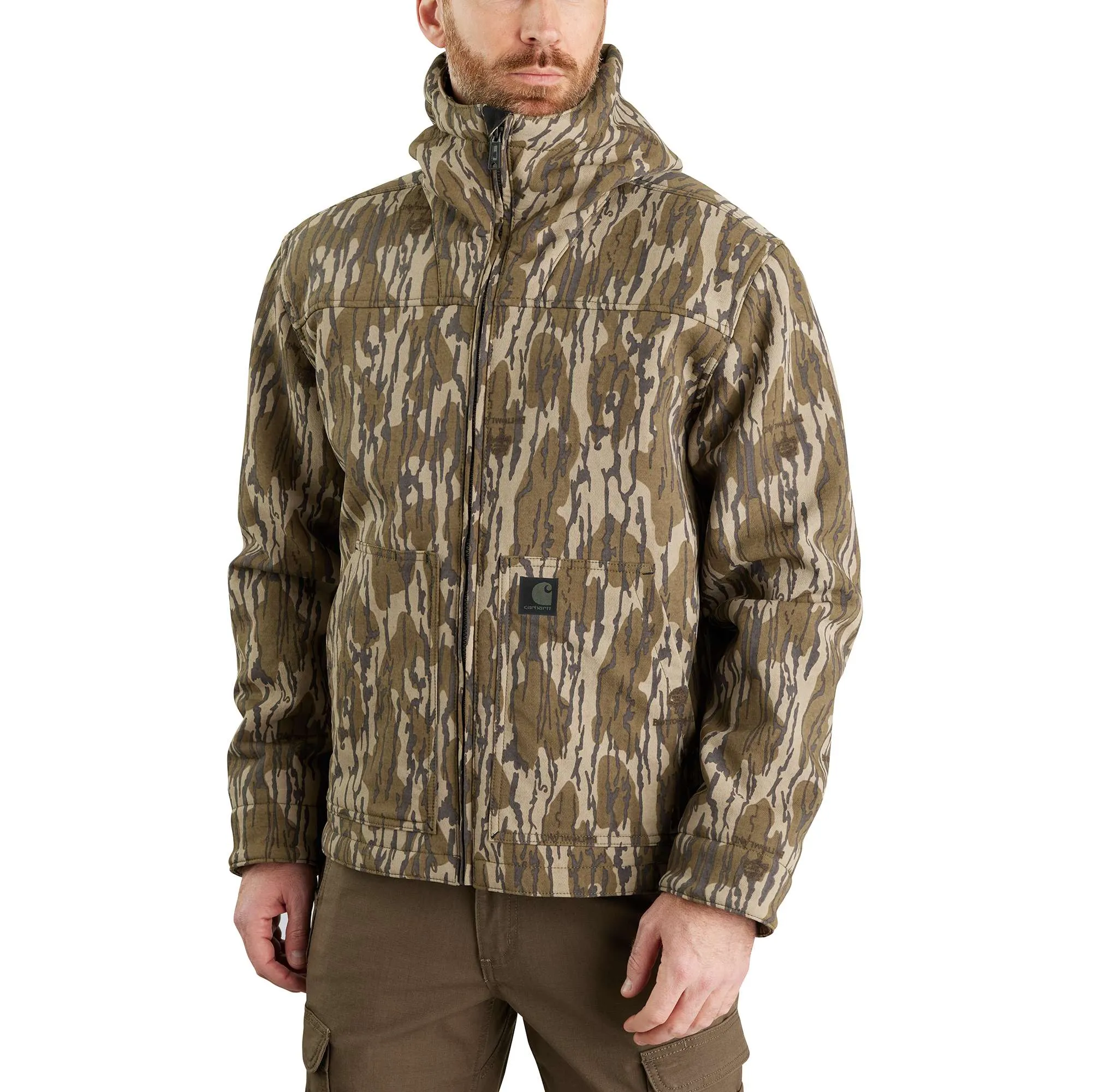 Carhartt Super Dux™ Relaxed Fit Sherpa-Lined Camo Active Jacket