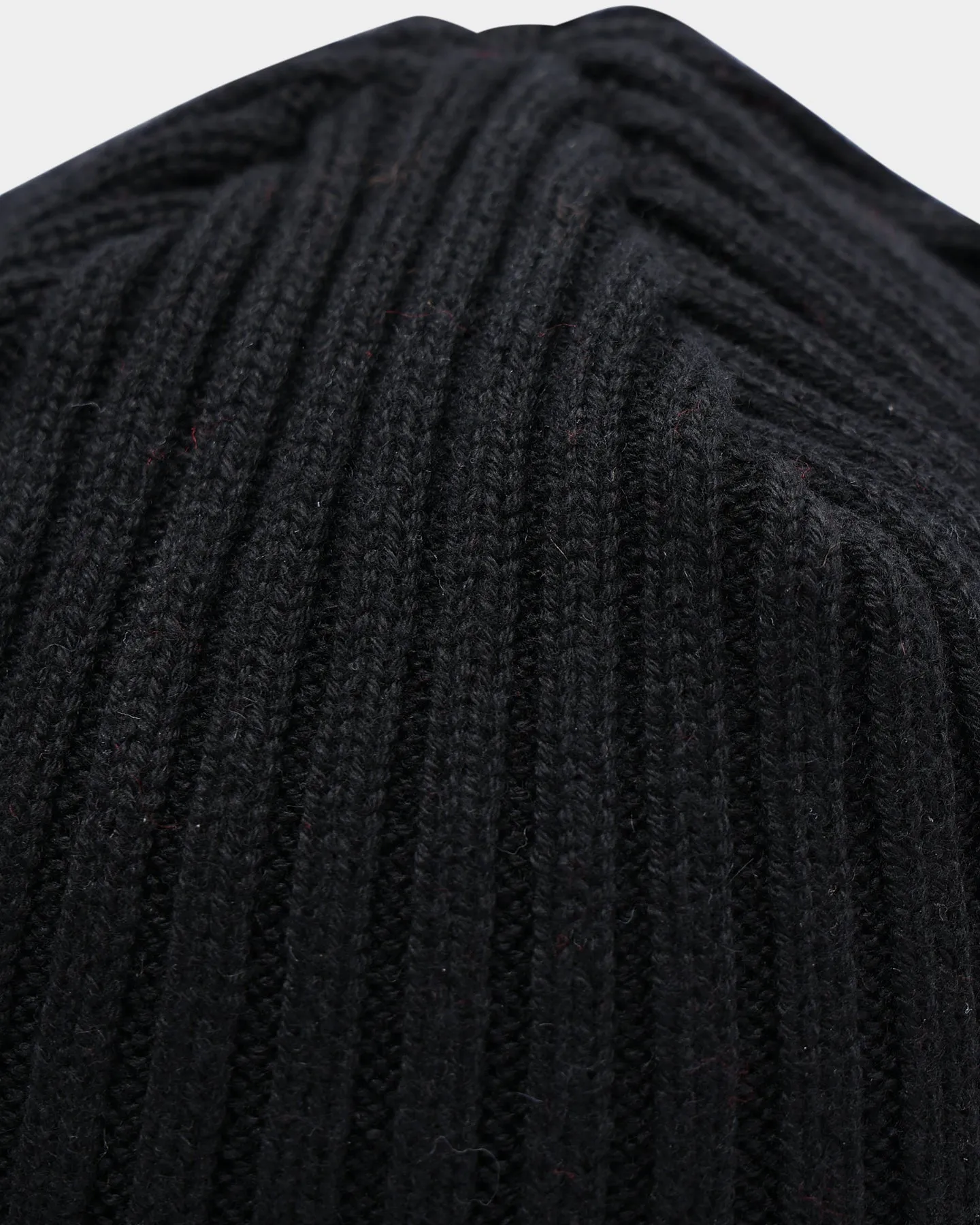 Champion C Life Ribbed Script Beanie Black