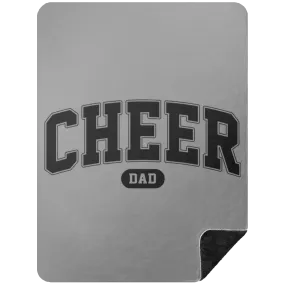 Cheer Dad BSHL Premium Black Sherpa Blanket 60x80