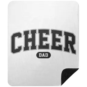 Cheer Dad BSHM Premium Black Sherpa Blanket 50x60