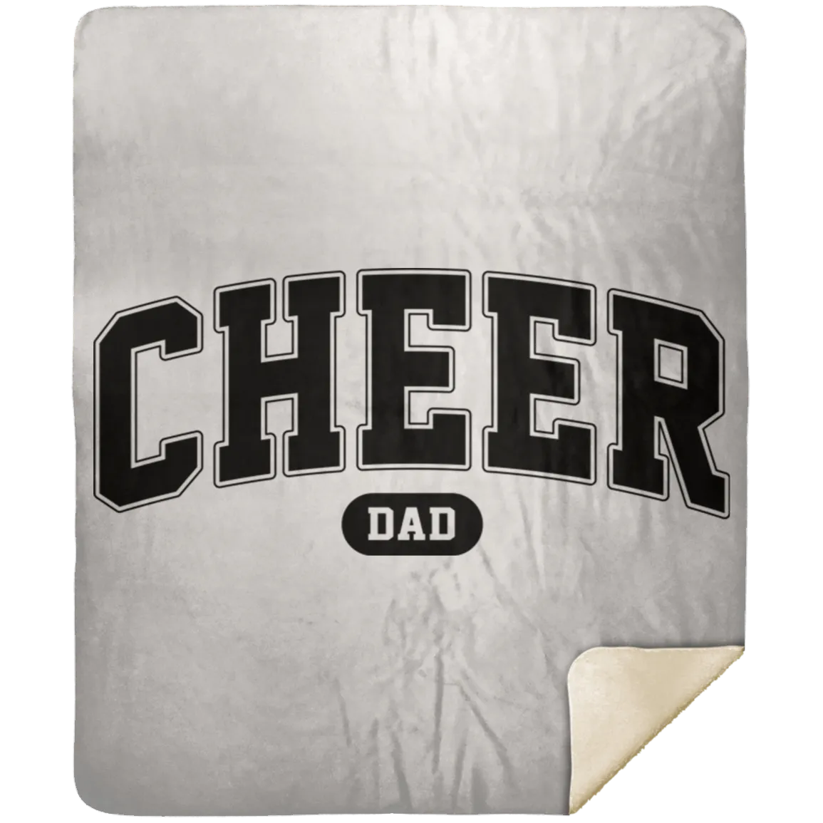 Cheer Dad MSHM Premium Sherpa Blanket 50x60