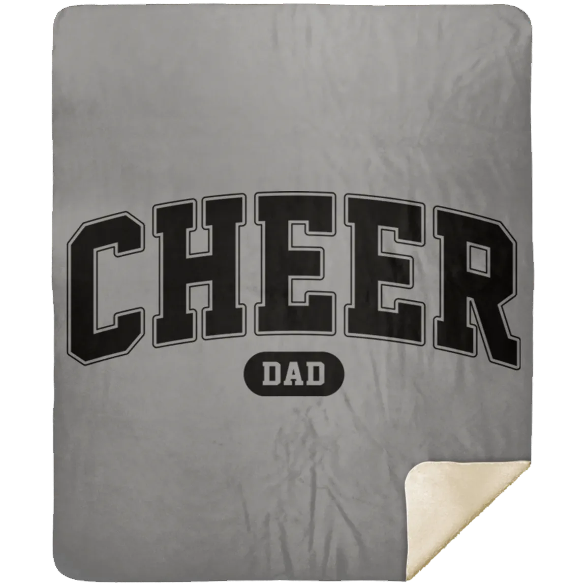 Cheer Dad MSHM Premium Sherpa Blanket 50x60