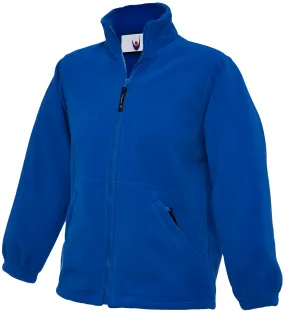 Childrens Classic Full Zip Fleece Jacket | Royal