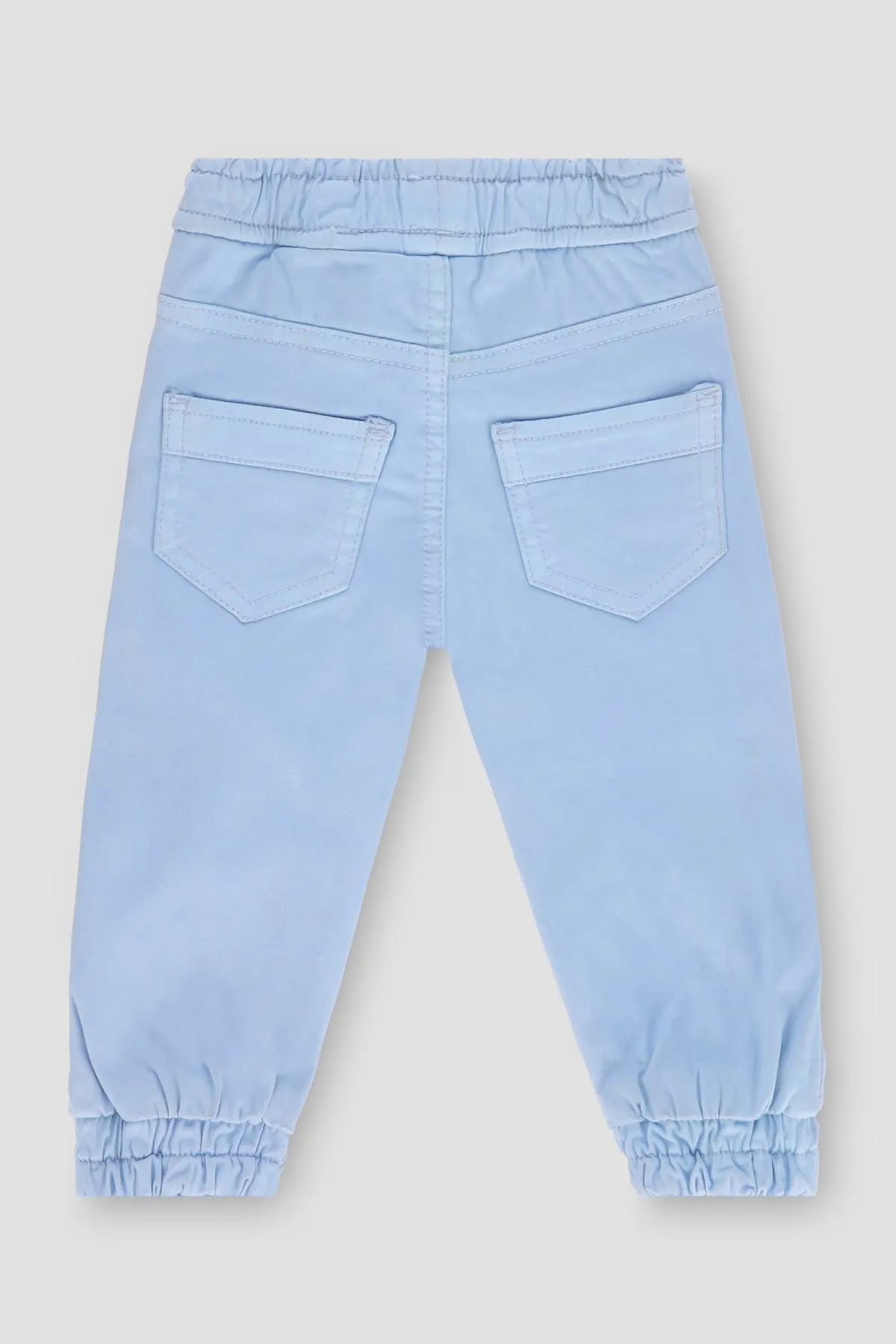 Chino Jogger Pant For Baby Boy - Light Blue