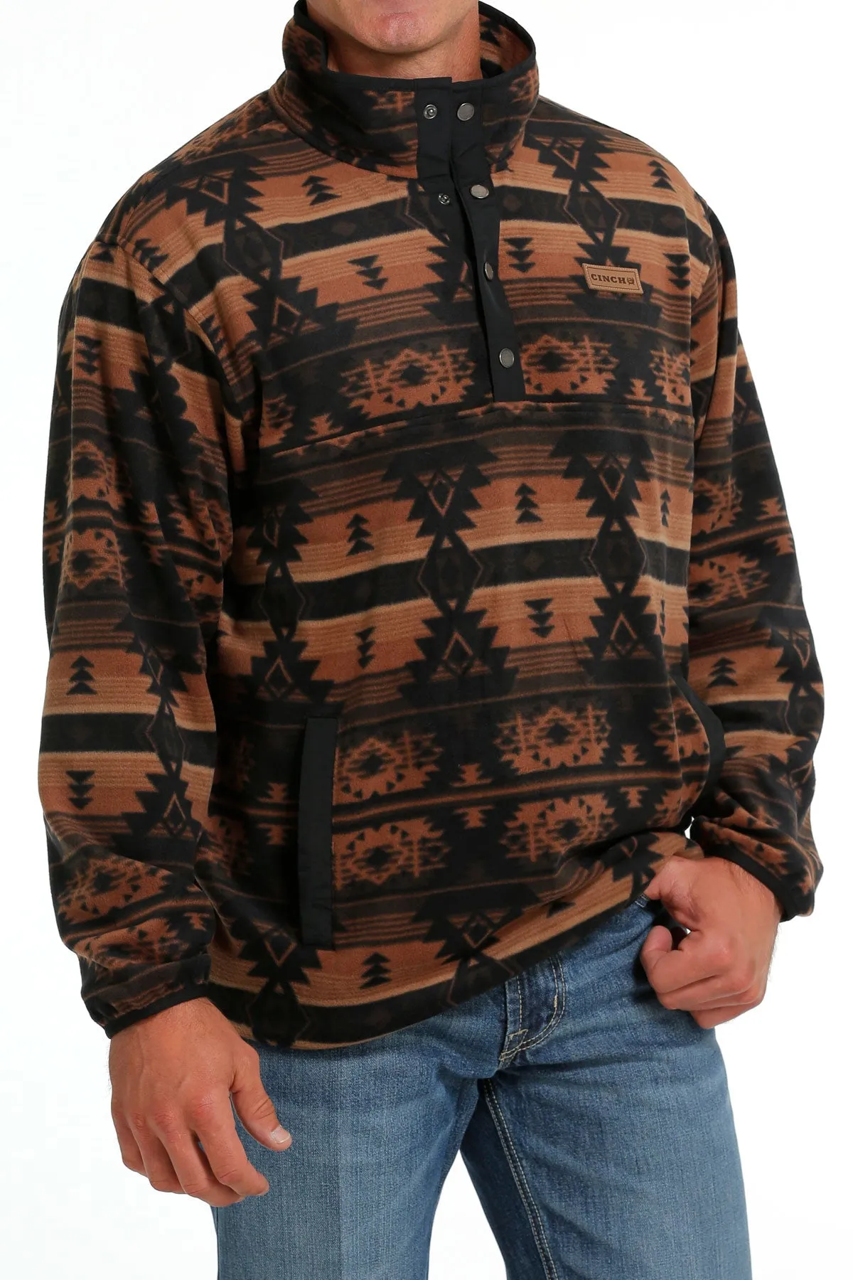 Cinch Southwest Print Fleece Pullover