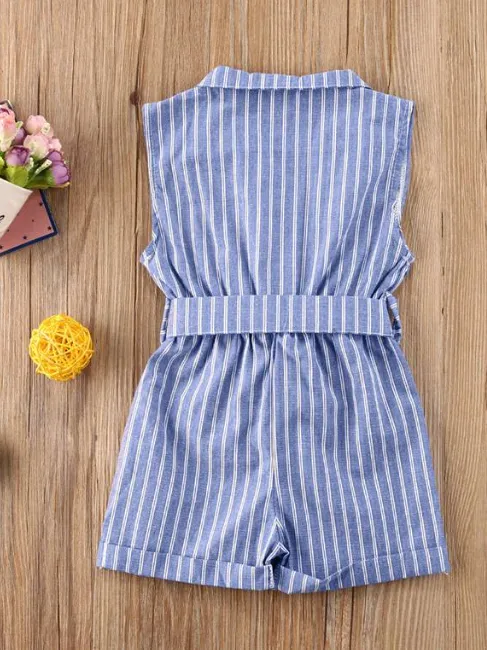 Classic Sweetie Striped Romper