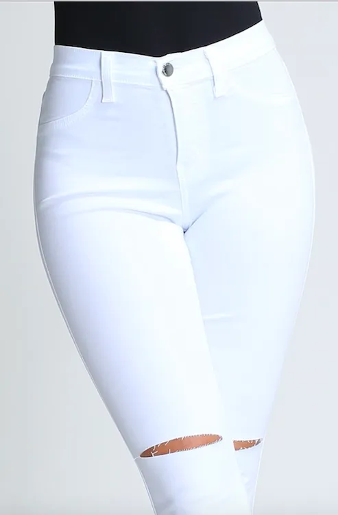 Classic White Jeans