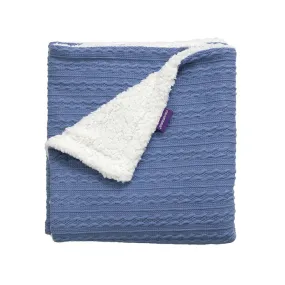 Clevamama Luxe Sherpa Baby Blanket