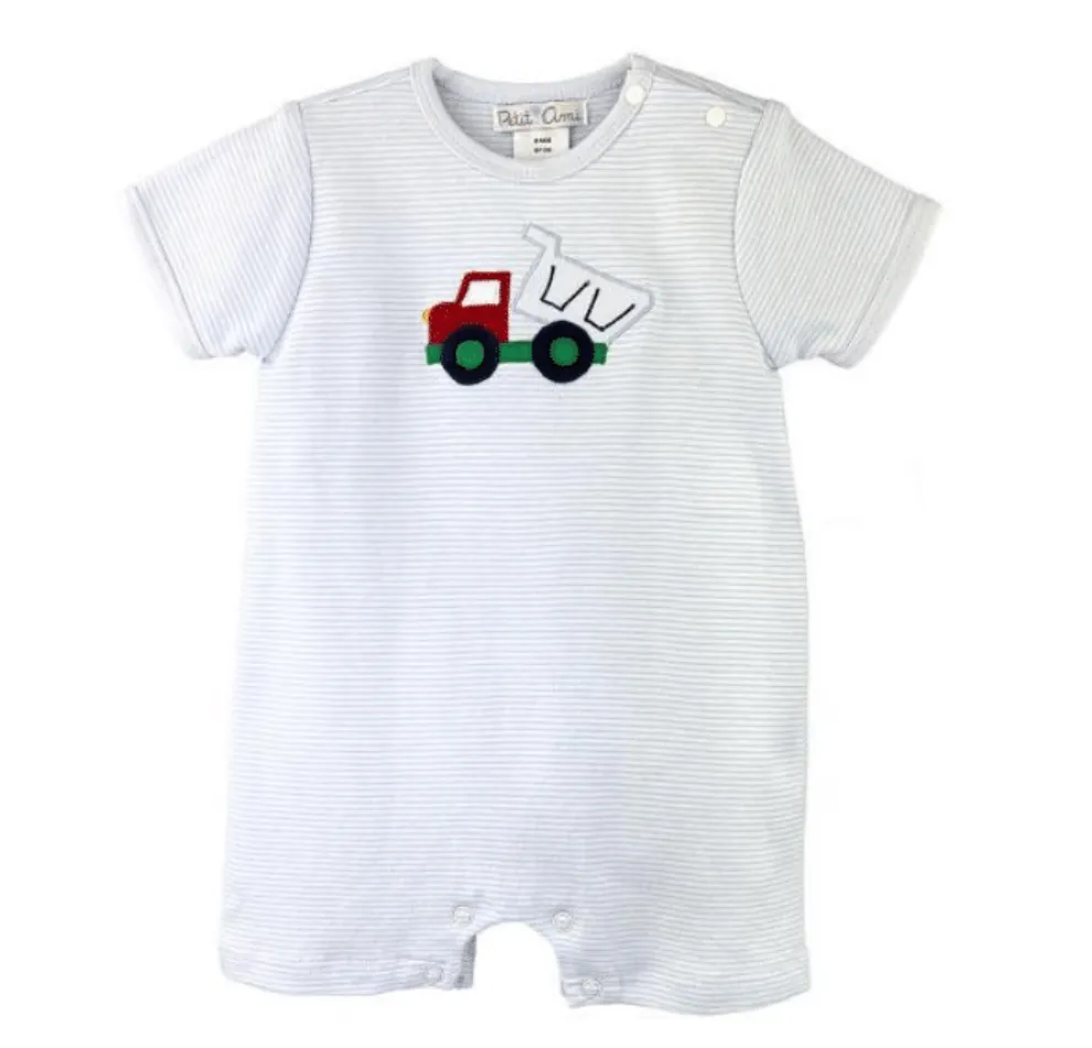 Cotton Truck Romper