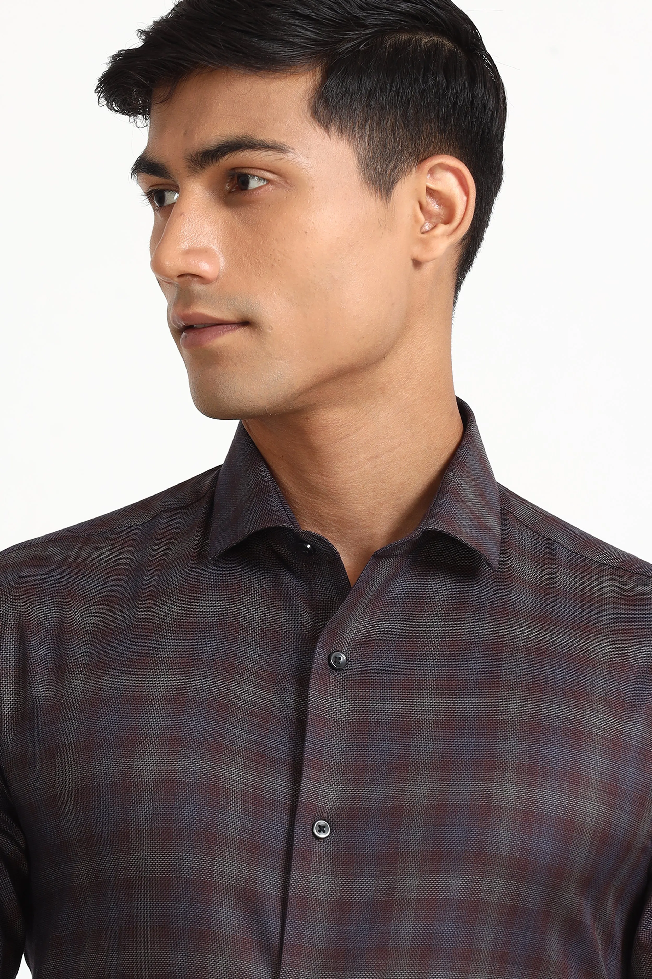 Dark Premium Check Shirt