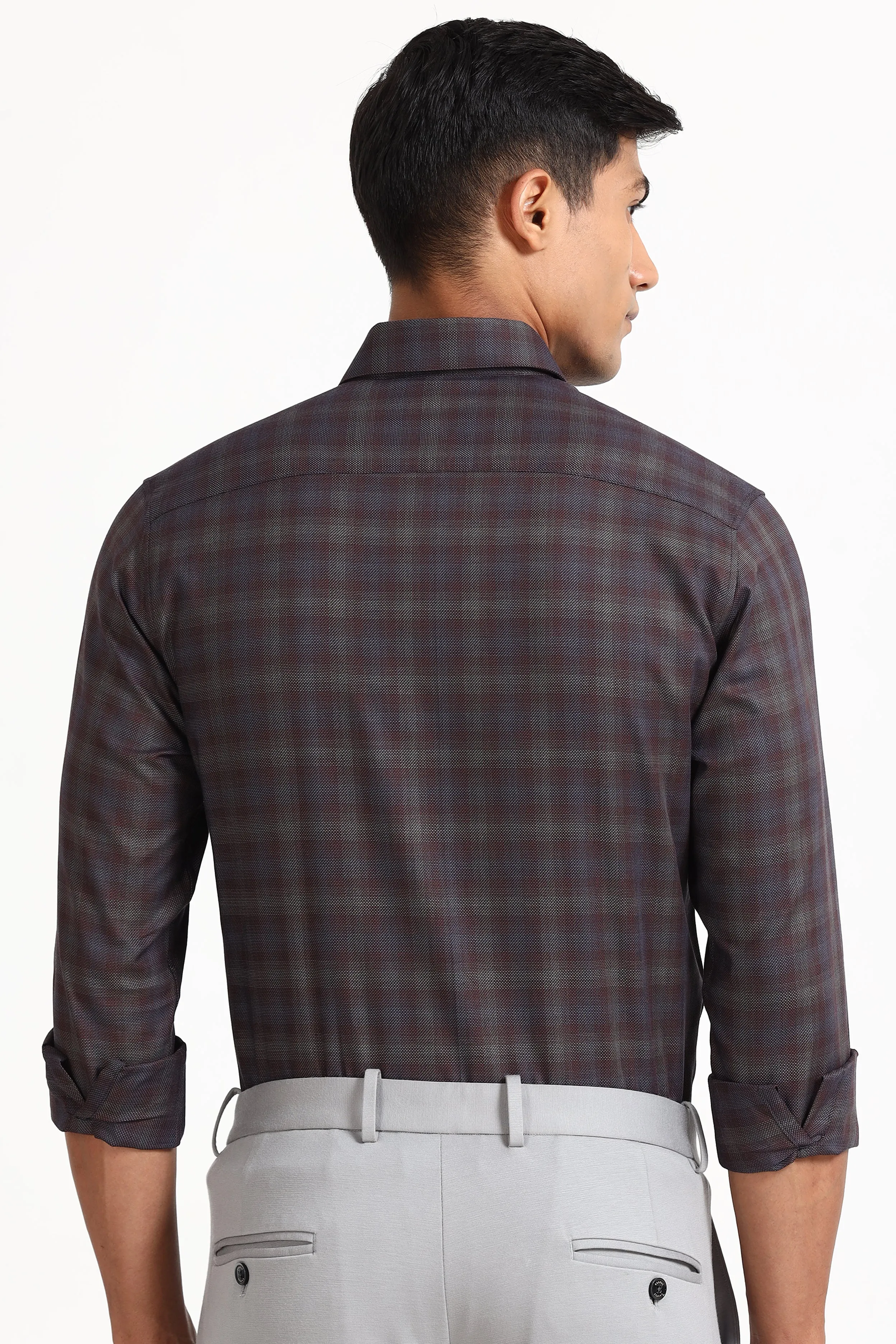 Dark Premium Check Shirt