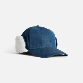 DENIM FLEECE LINED HAT