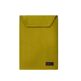 Denim Laptop Sleeve Velcro (Yellow)