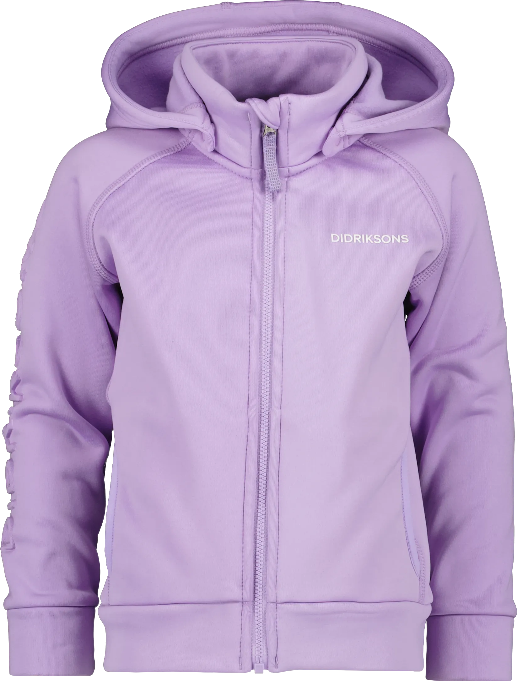 Didriksons Kids&#x27; Corin Full Zip 7 Digital Purple | Buy Didriksons Kids&#x27; Corin Full Zip 7 Digital Purple here | Outnorth