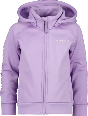 Didriksons Kids&#x27; Corin Full Zip 7 Digital Purple | Buy Didriksons Kids&#x27; Corin Full Zip 7 Digital Purple here | Outnorth