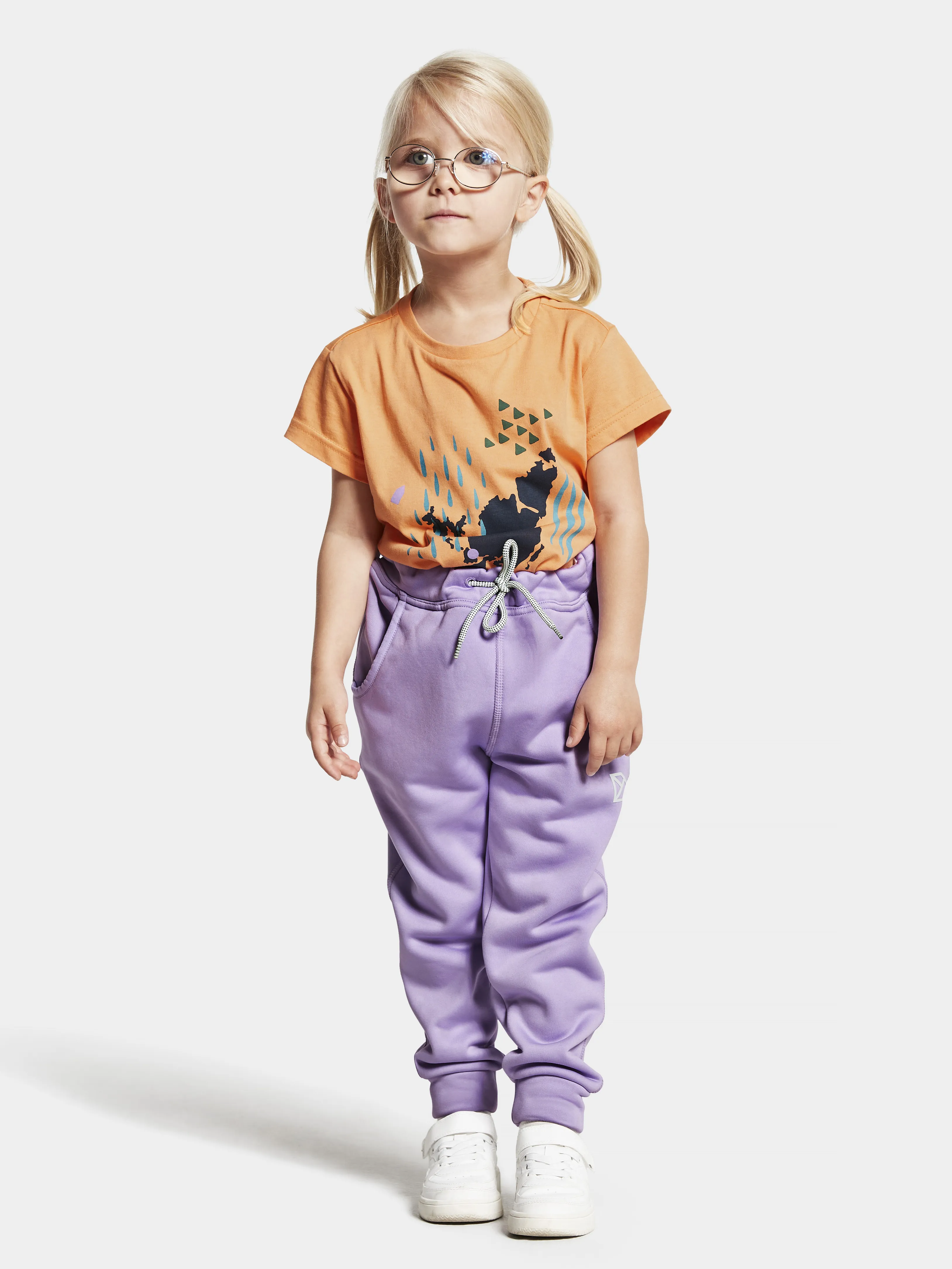 Didriksons Kids&#x27; Corin Pant 6 Digital Purple | Buy Didriksons Kids&#x27; Corin Pant 6 Digital Purple here | Outnorth