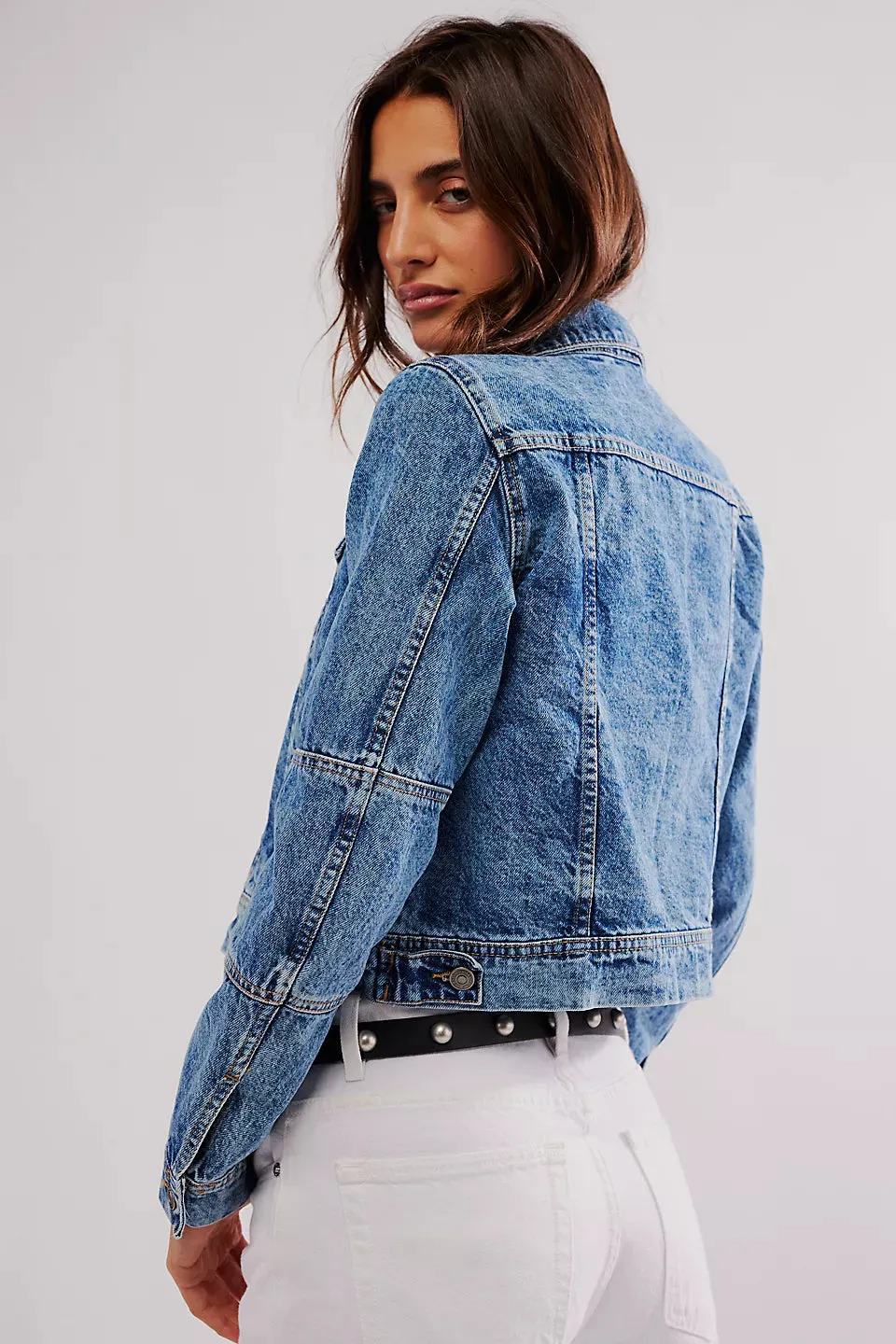 Free People Rumors Denim Jacket