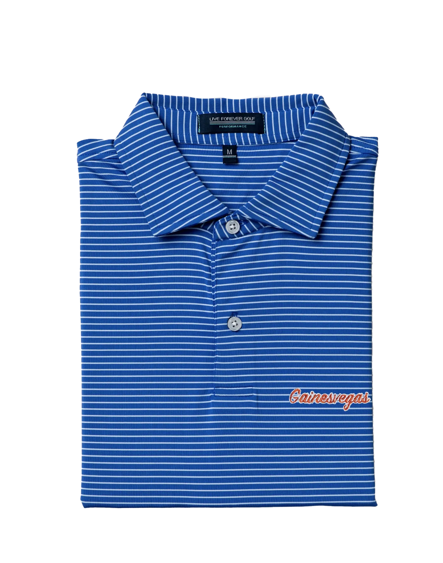 Gainesvegas UF Ringer Stripe Polo Royal