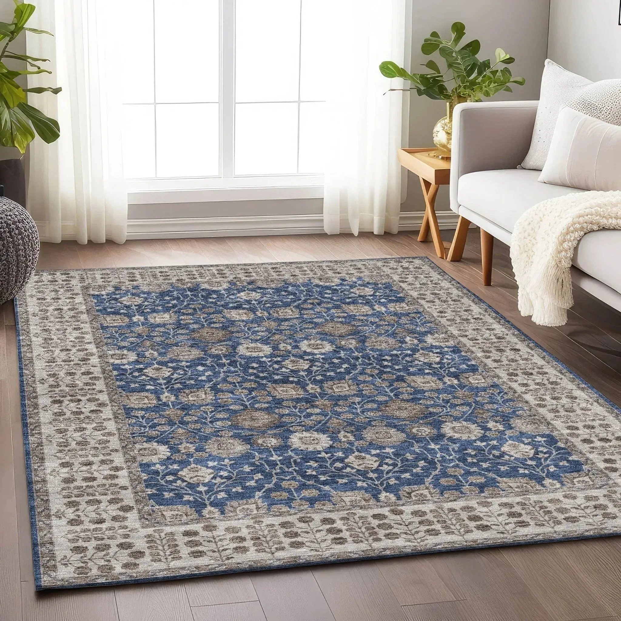 Hatay HY8 Navy Rug