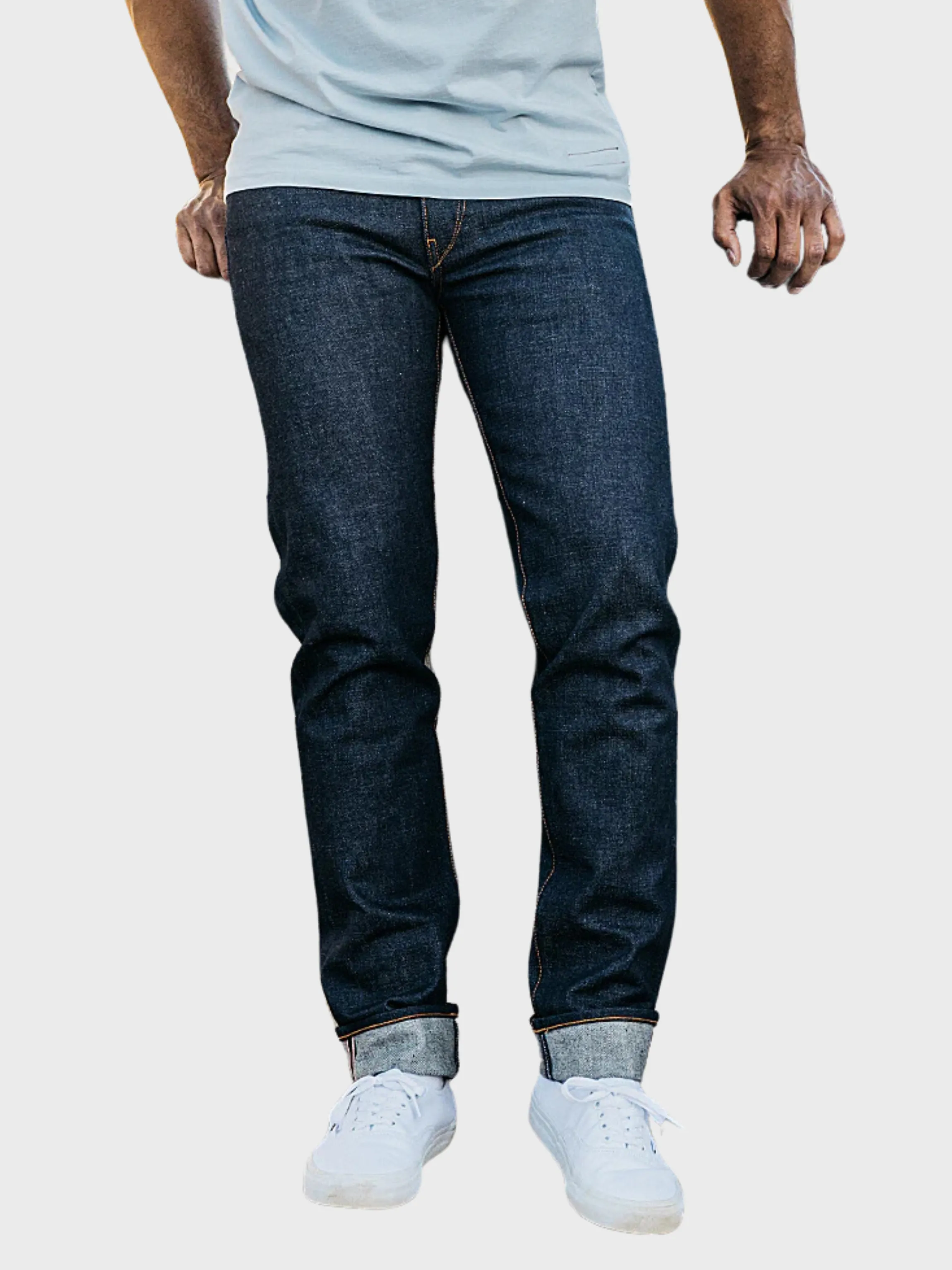 Kato The Pen Slim Denim Mammoth 17.5oz Indigo Raw