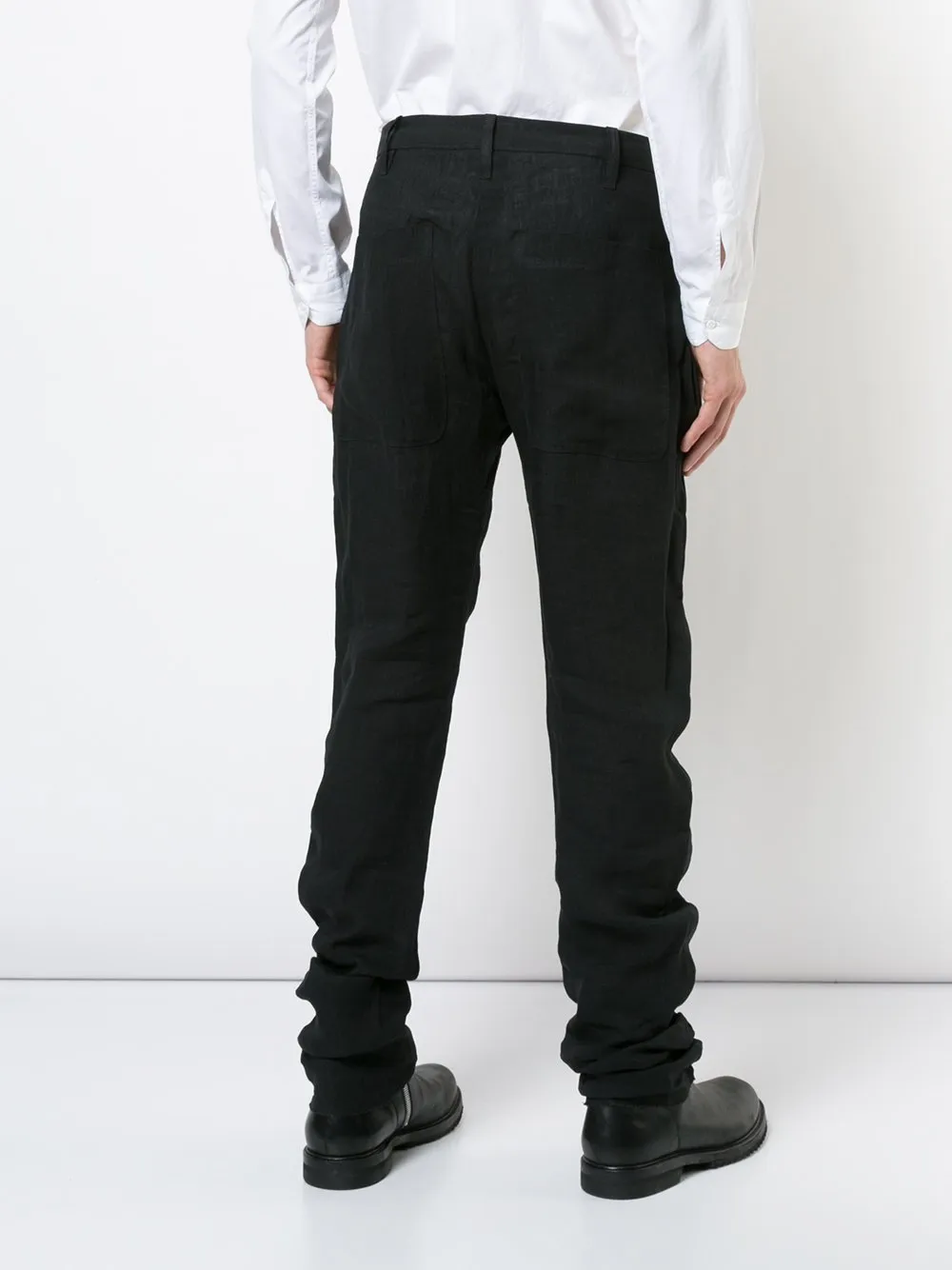 Linen Slim Trousers