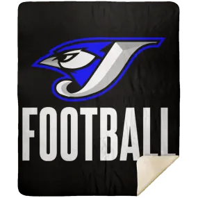 Logo Football MSHM Premium Sherpa Blanket 50x60