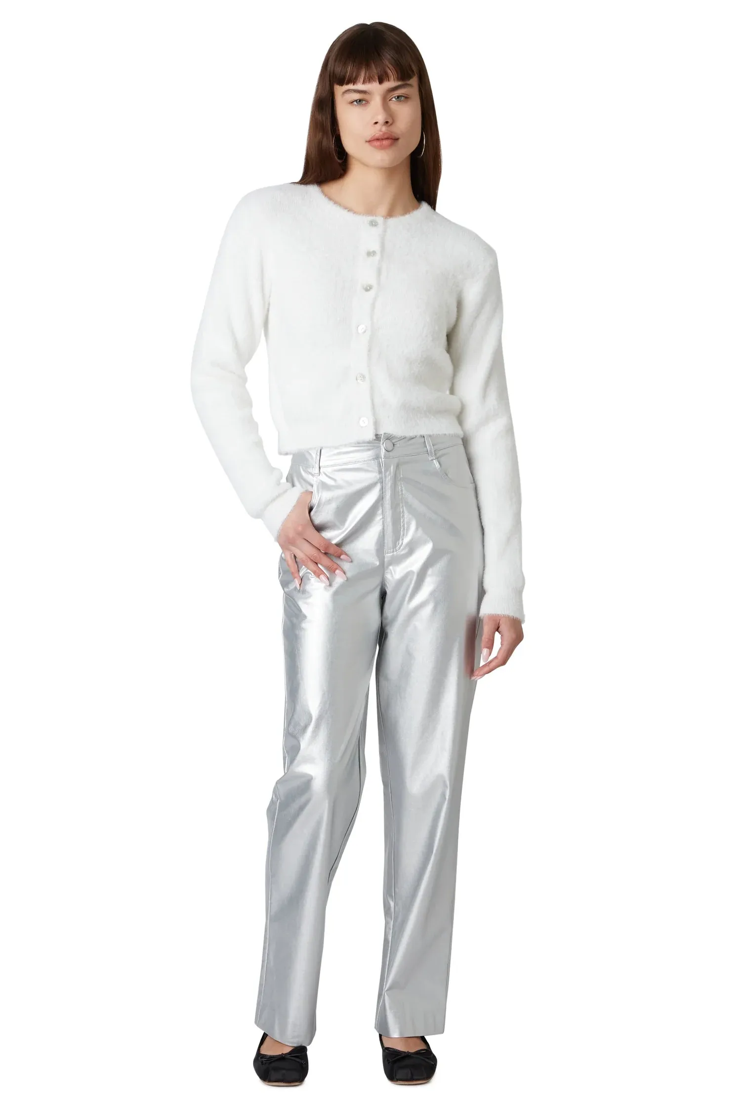 Mariah Silver Trouser