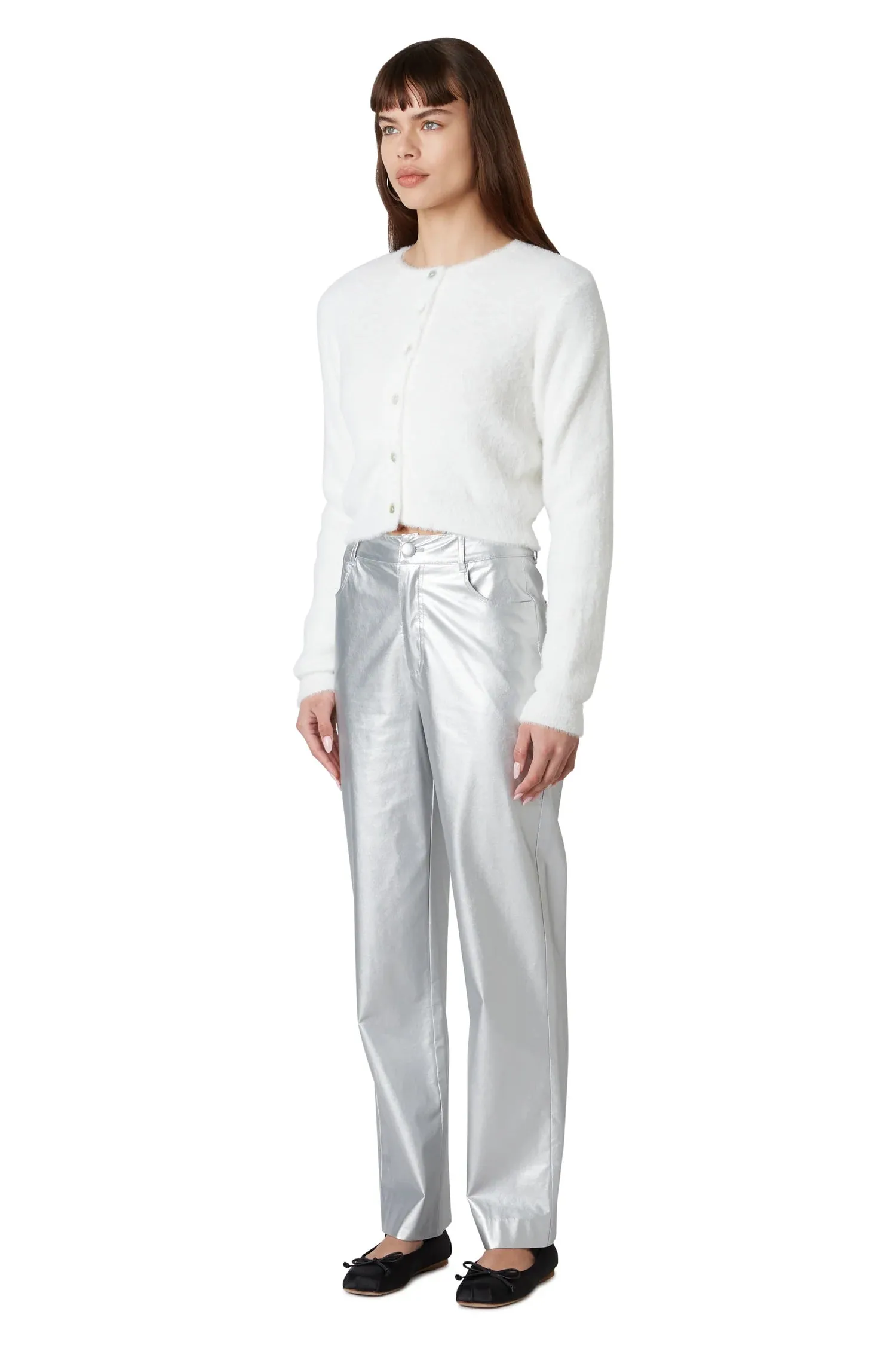 Mariah Silver Trouser