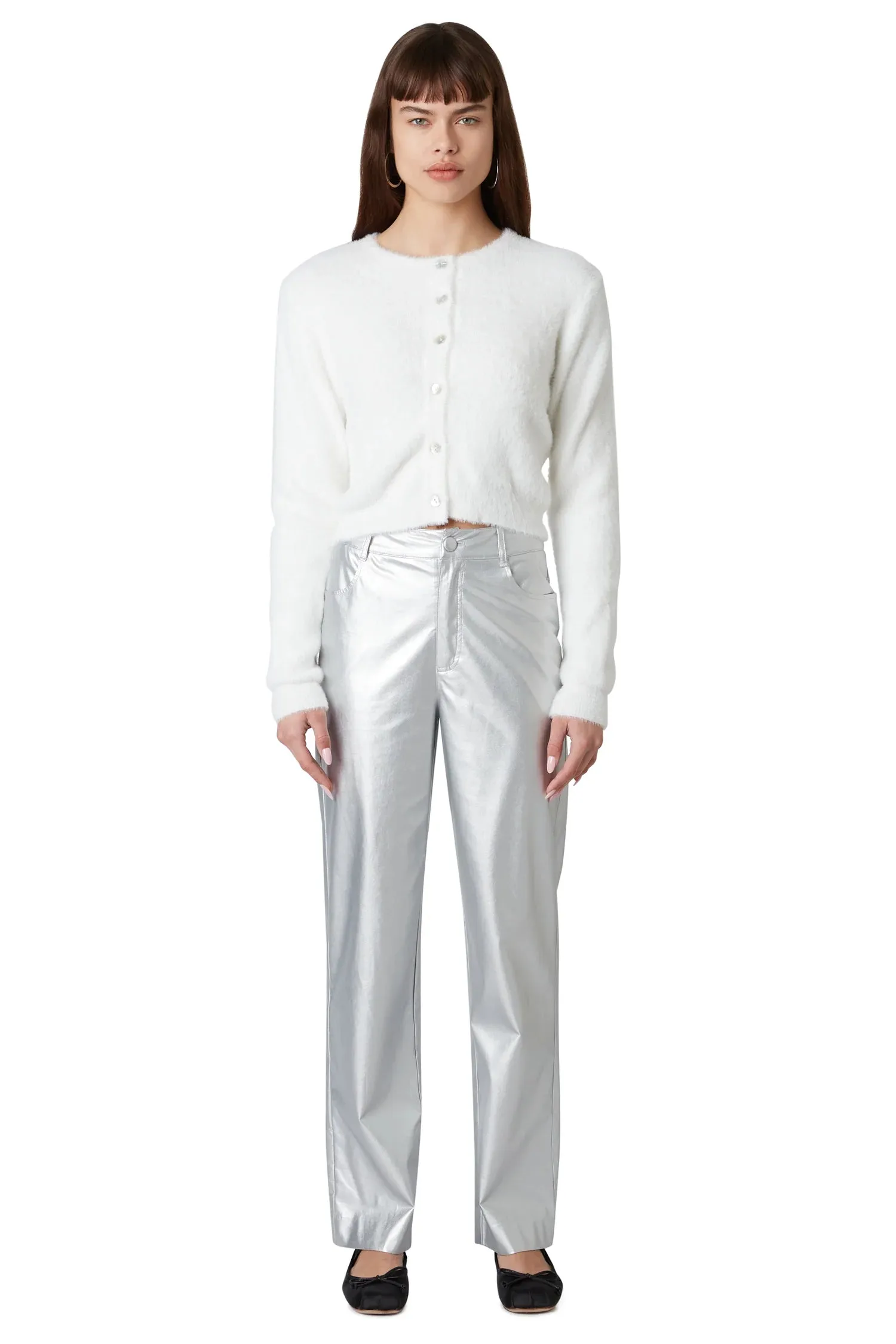 Mariah Silver Trouser