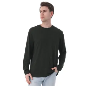 Men's Merino 170g Classic All-Season Base Layer Crew Army Green