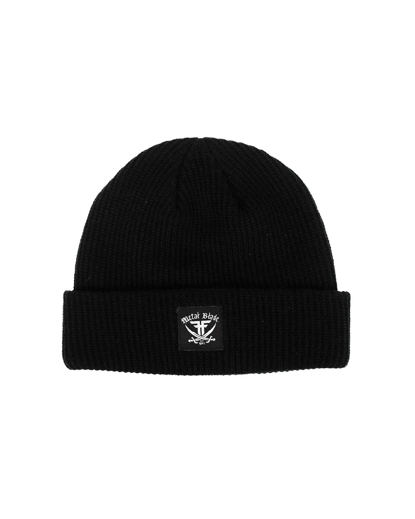 METAL BLADE BEANIE - BLACK